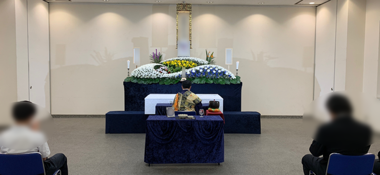 2023年6月1日 大阪市立瓜破斎場 1日葬 特別プラン 親族13名 仏式