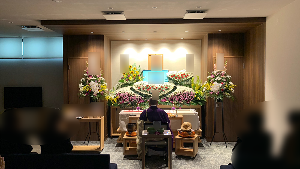 2023年6月21日 熊取ホール 1日葬 特別プラン 親族12名 熊取町営斎場入場